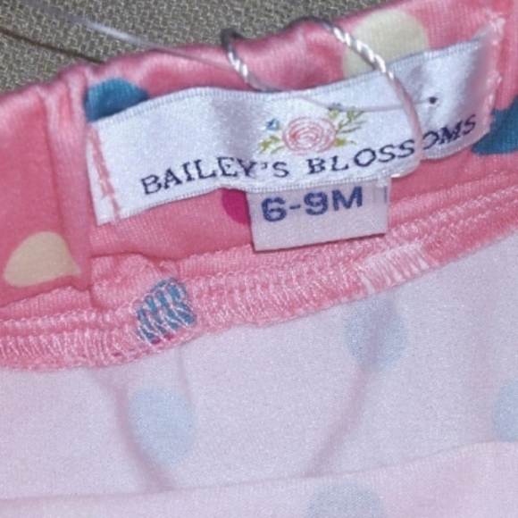 Polka Dot Kids Shorts - Pink - Picture 4 of 4